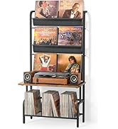 VINAEMO レコードラック VINAEMO レコードラック、レコード棚、レコード 収納ラック、レコード